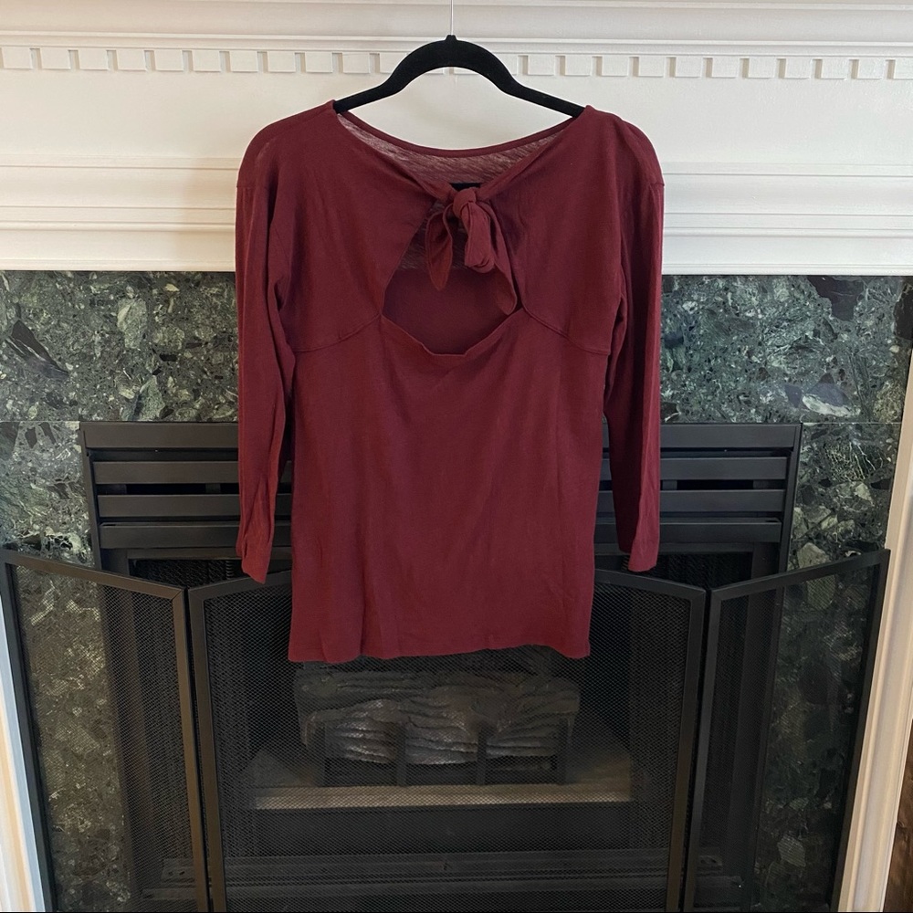 J. Crew Tie Back T-Shirt